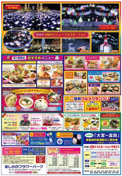 2016年フラワーファンタジー「光の花の庭」第二弾