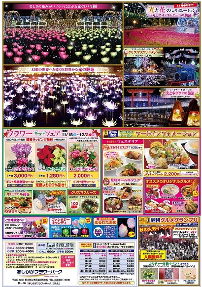 2017年フラワーファンタジー「光の花の庭」第二弾