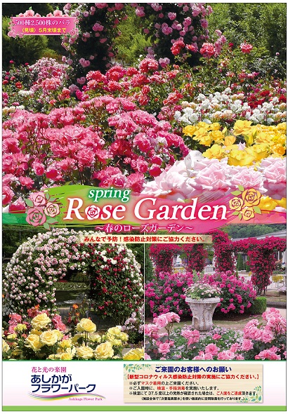 春のローズガーデン
