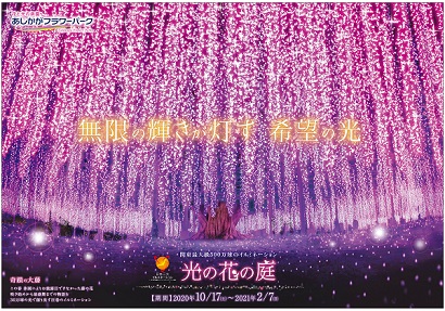 2020年フラワーファンタジー「光の花の庭」第一弾

