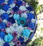 夏の花手水
