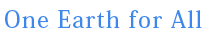 One Earth for All