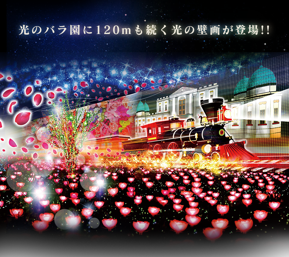 光の花の庭 Flower Fantasy 2023-2024 | あしかがフラワーパーク 【 公式サイト 】