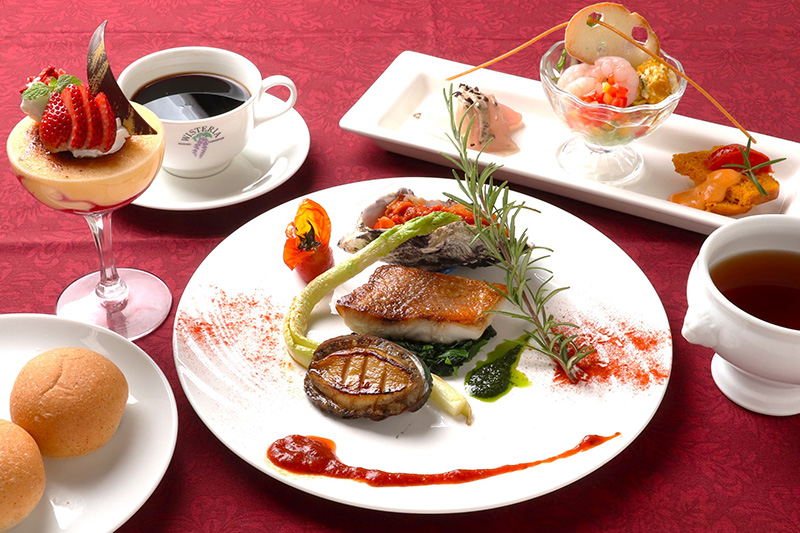 真鯛と鮑のソテー