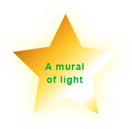 A mural of light