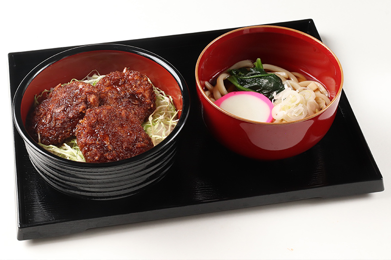 ソースカツ丼セット