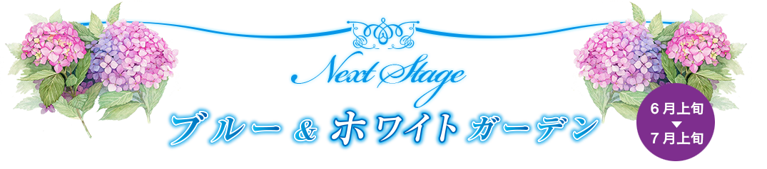 花菖蒲、あじさいまつり！ブルー＆ホワイトガーデン